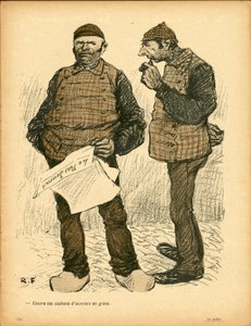 A Placa de Manteiga, número 165, Satirical em Cores
