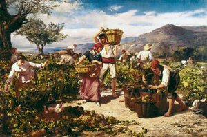 "A colheita" de Ricardo Marti i Aguilo (1868-1936)
