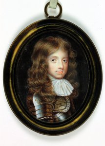 Henry Cavendish, Conde de Ogle (aguarela em marfim)