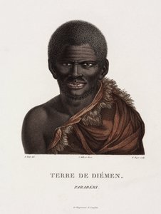 Aborígene da Tasmânia, Austrália de John Pardon