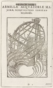 Os círculos equatoriais de Tycho Brahe, depois de 1580 de John Pardon