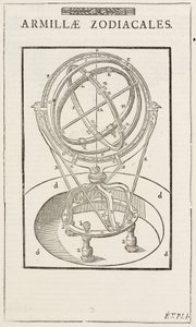 A esfera armilar zodiacal de Tycho Brahe, antes de 1570 de John Pardon