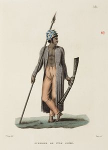 Guerreiro da ilha de Guebe de John Pardon