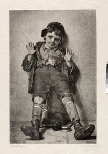 Estou Perfeitamente Feliz, 1886. de Richard Alexander Muller