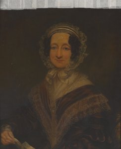 Sra. Rhoda Richards, esposa do Major-General Alfred Richards, 31ª Infantaria Nativa de Bengala de Richard Augustus Clack