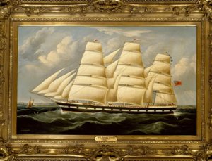 Richard B. Spencer, O Navio Kate Kellock - Pintura