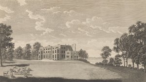 Belvidere House, perto de Erith, no condado de Kent, de Edward Hasted, The History a..., 1777-90.