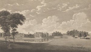 Bradbourn no Condado de Kent, de Edward Hasted, The History and Topographic Su..., 1777-90.