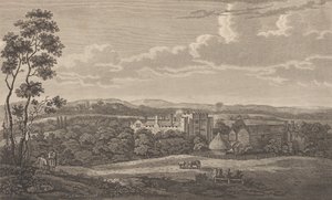 Castelo de Hever no Condado de Kent, de Edward Hasted, The History and Topographic..., 1777-90.