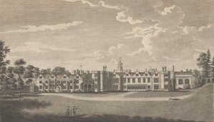 Knole, perto de Sevenoke, no condado de Kent, antigo palácio pertencente ao Archiep..., 1777-90.