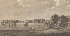 Castelo de Leeds, no Condado de Kent, de Edward Hasted, The History and..., 1777-90.