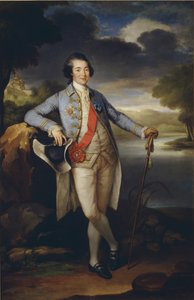 Retrato do príncipe Alexander Kurakin 1752-1818, c. 1780