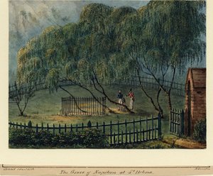 Enterro de Napoleão em St. Helena, c. 1826 de Richard Brunton Lieutenant Colonel