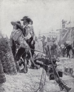 Fundação do Forte St George, Madras, por Francis Day of the East India Company