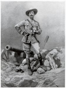 General major Robert Baden Powell 1857-1941, 1900.