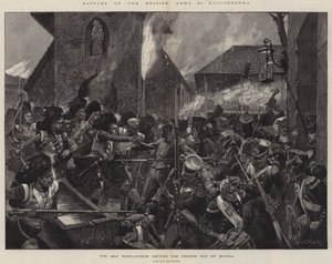 Batalhas do Exército Britânico, Corunha, os 42 Highlanders expulsando os franceses de Elvina