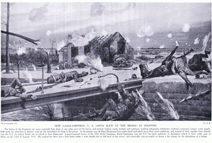 Como o cabo Lance CA Jarvis explodiu uma ponte em Jemappes perto de Mons e venceu o VC em agosto de 1914