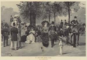Na fila, Hyde Park