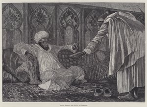 Comece Hassan, o sultão de Marrocos
