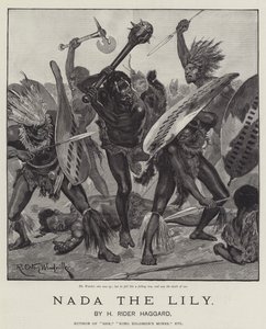 Nada o lírio, por H Rider Haggard de Richard Caton Woodville junior