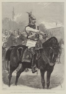 Príncipe Henrique de Battenberg, no Uniforme do Garde-du-Corps da Cavalaria da Casa da Prússia