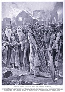 Prisioneiros antes da rainha Ethelred, década de 1920
