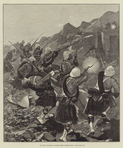 Os 92 (Gordon) Highlanders escaramuça