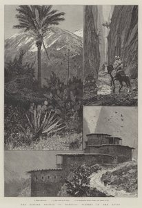 A Missão Britânica ao Marrocos, Cenário no Atlas