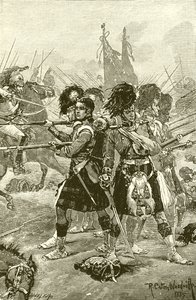 Os Quarenta e Segundo Highlanders em Quatre Bras