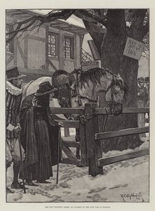 O cavalo do soldado perdido, um incidente da guerra civil na Inglaterra