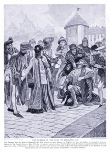 O assassinato do duque de Borgonha AD1419, 1920