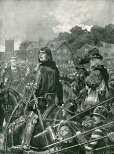 O único rei sem coroa da Inglaterra: Edward V de Richard Caton Woodville junior