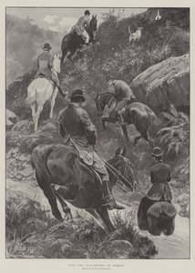 Com os Stag-Hounds no Exmoor