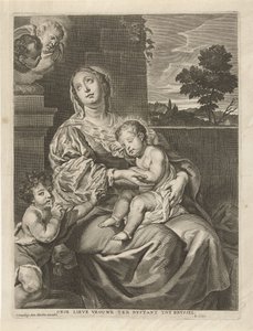 A Madonna com a Criança Adormecida e João Baptista
Onse lieve Vrouwe ter bystant tot Brvssel (título sobre o objecto) de Richard Collin