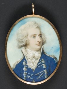 Retrato do príncipe regente (rei Jorge IV) de Richard Cosway