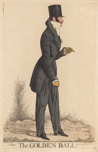 Edward Hughes Ball Hughes; A bola de ouro de Richard Dighton