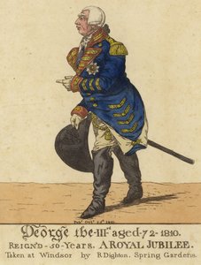 Rei george iii de Richard Dighton