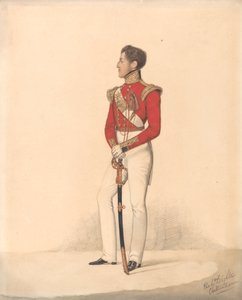 Lord Henry Charles Capel Somerset, 5ª Infantaria Ligeira - Cheltenham de Richard Dighton