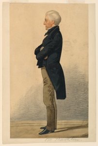 Retrato do Sr. Franklin de Richard Dighton