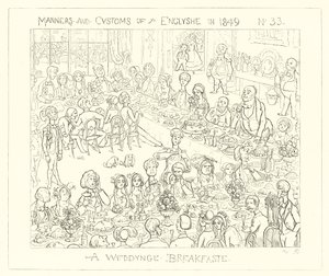 1849, Um pequeno-almoço de casamento de Richard Doyle