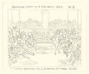 1849, The Commons resolveu em um comitê de toda a casa de Richard Doyle