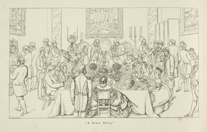 Um Estado Parte. Um grande evento social em um ambiente grandioso. de Richard Doyle