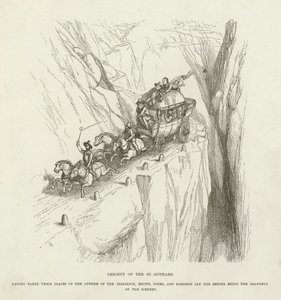 Descida do St Gothard de Richard Doyle