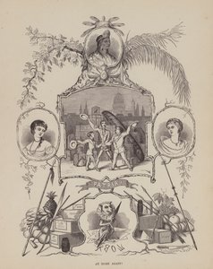 Página de The American Tour of Messrs Brown, Jones and Robinson (gravura) de Richard Doyle