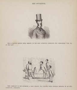 Página de The American Tour of Messrs Brown, Jones and Robinson (gravura) de Richard Doyle