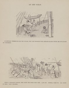 Página de The American Tour of Messrs Brown, Jones and Robinson (gravura) de Richard Doyle