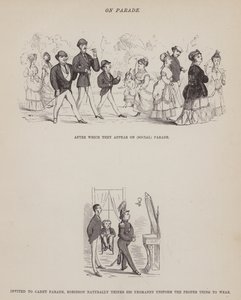 Página de The American Tour of Messrs Brown, Jones and Robinson (gravura) de Richard Doyle