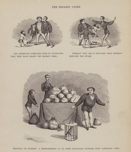 Página de The American Tour of Messrs Brown, Jones and Robinson (gravura) de Richard Doyle