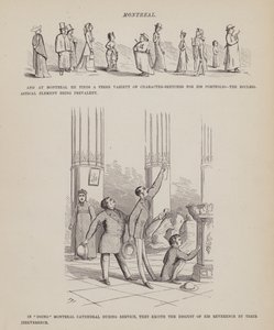 Página de The American Tour of Messrs Brown, Jones and Robinson (gravura) de Richard Doyle