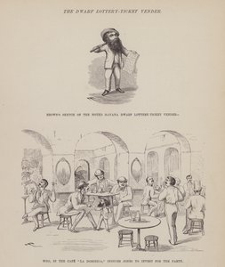 Página de The American Tour of Messrs Brown, Jones and Robinson (gravura) de Richard Doyle